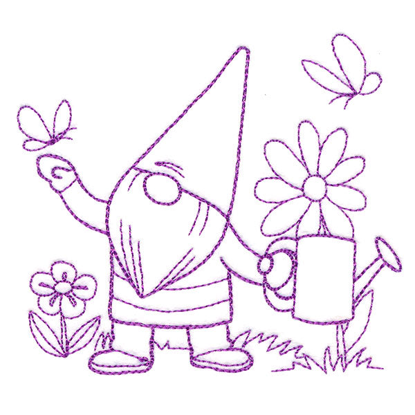 Gnome Through the Seasons - June