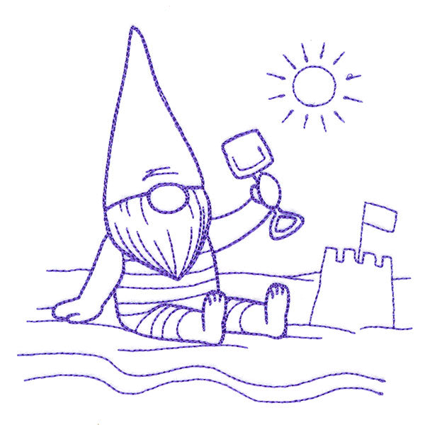 Gnome Through the Seasons - July