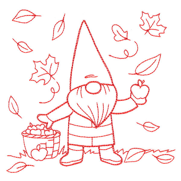 Gnome Through the Seasons - September