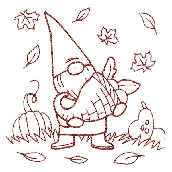 Gnome Through the Seasons - November