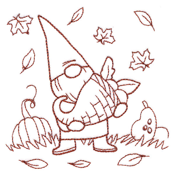 Gnome Through the Seasons - November