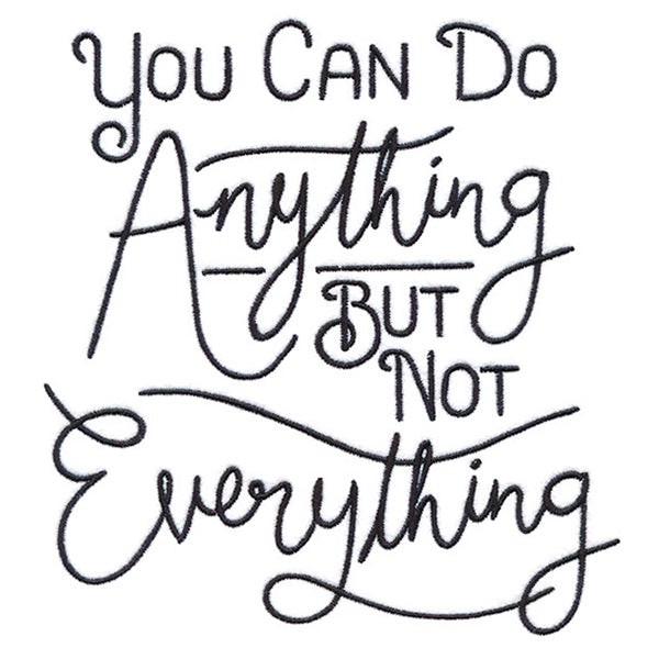 You Can Do Anything