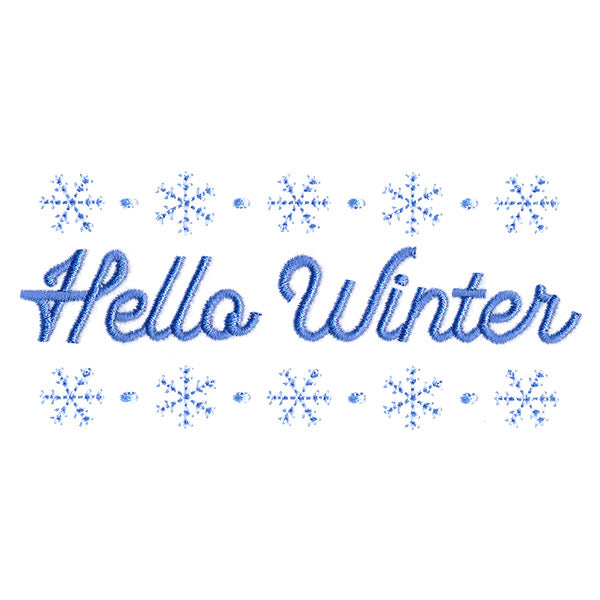 Hello Winter & Snowflakes