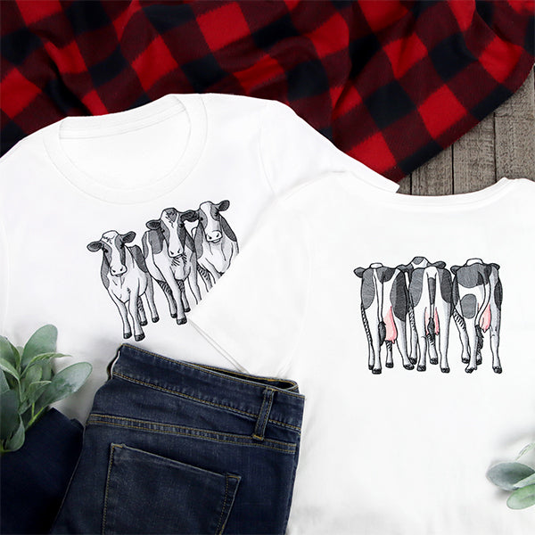 Cow Trio - Back