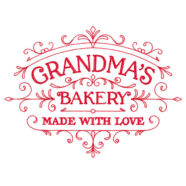 Grandma's Bakery Sign