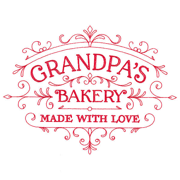 Grandpa's Bakery Sign