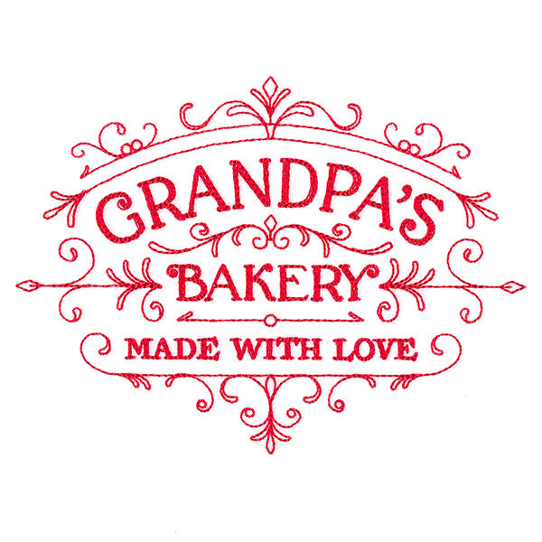 Grandpa's Bakery Sign