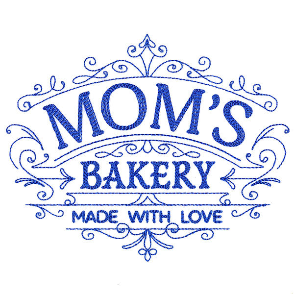 Mom's Bakery Sign