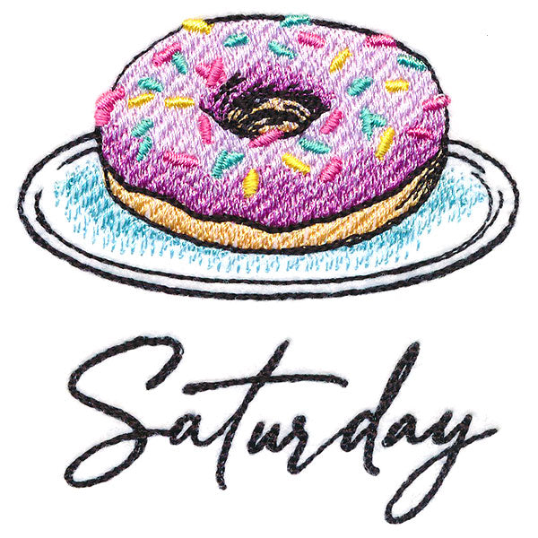 Donut with Sprinkles on Saturday