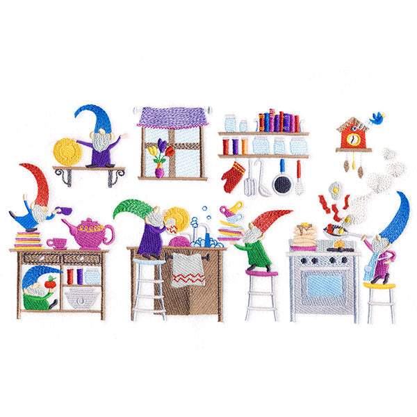 Kitchen Gnome Border