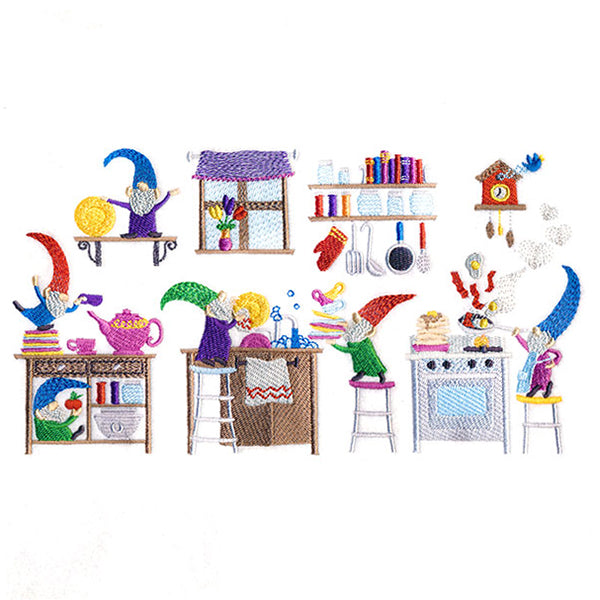 Kitchen Gnome Border