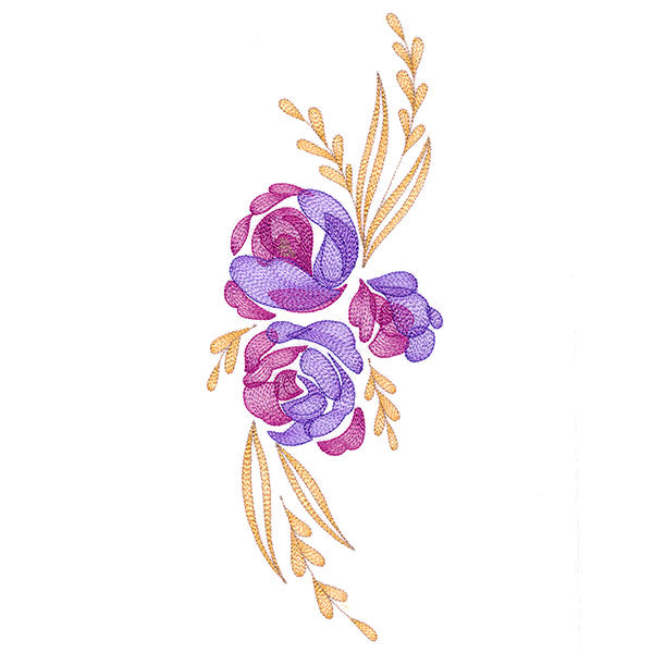 Precious Peony Border