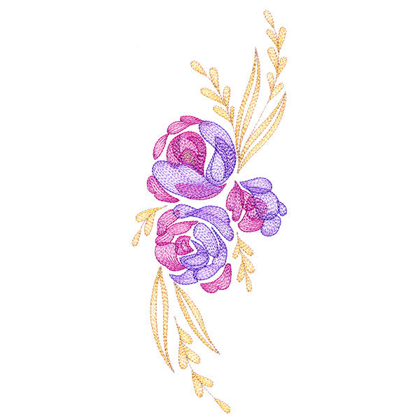 Precious Peony Border