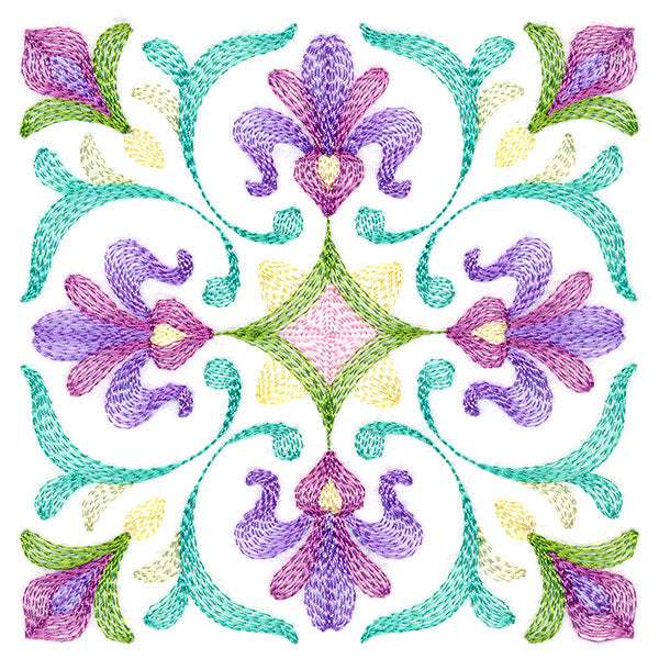 Flourishing Details Square