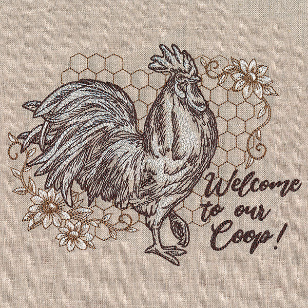 Welcome to Our Coop Rooster