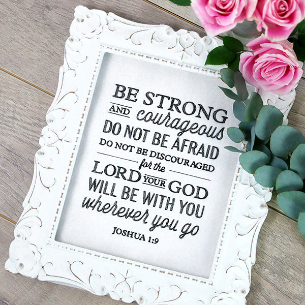 Joshua 1:9 Scripture