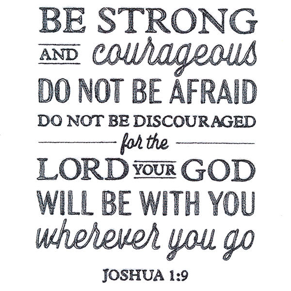 Joshua 1:9 Scripture