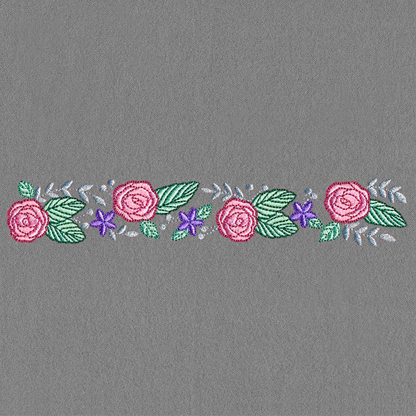 Spring Blooms Border