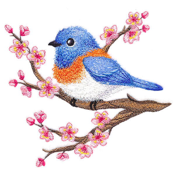 Charming Little Blue Bird