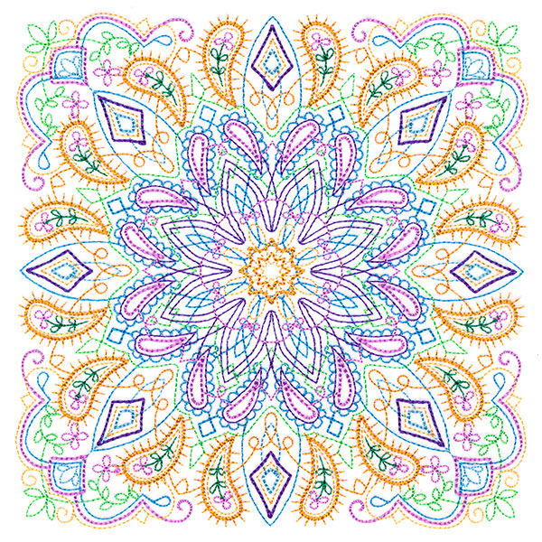 Floral Kaleidoscope 1
