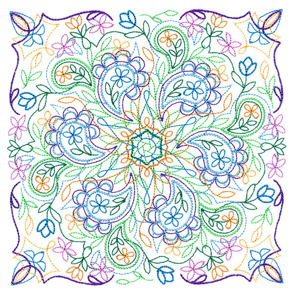 Floral Kaleidoscope 5