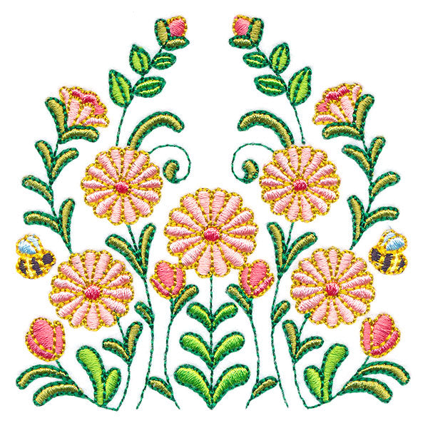 Delightful Blooms and Bees