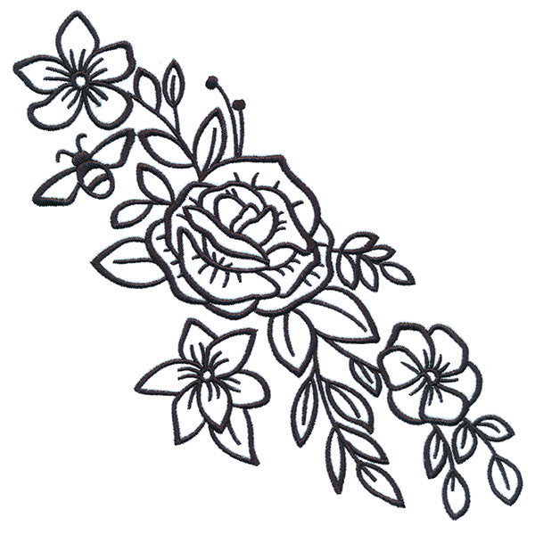 Budding Florals Spray