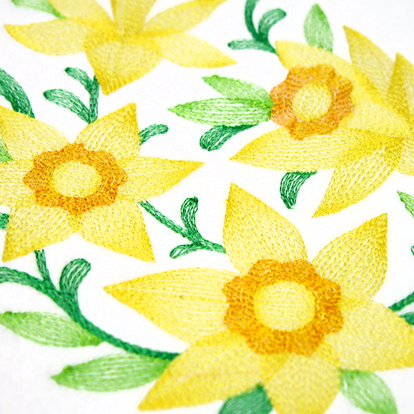 Delightful Daffodils Easter Egg