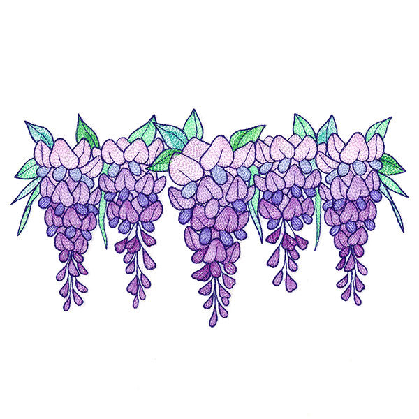 Joyous Draping Wisteria