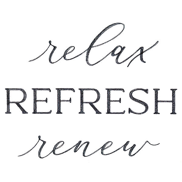Relax Refresh Renew