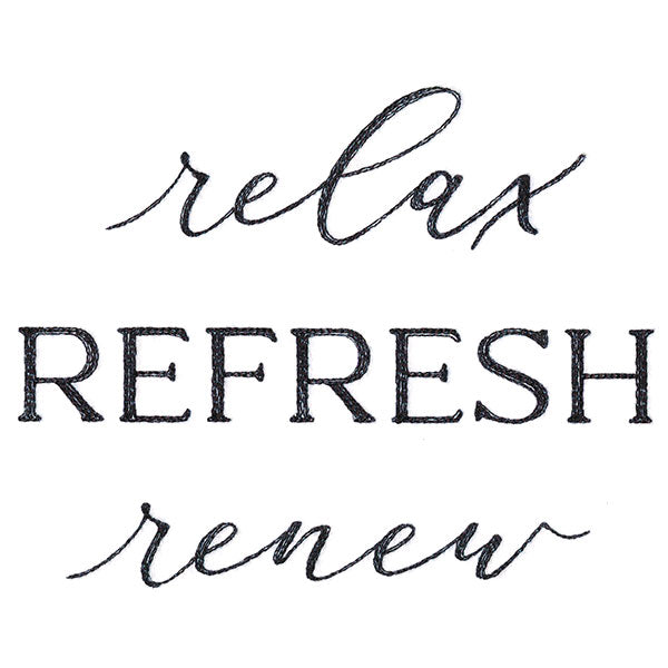 Relax Refresh Renew
