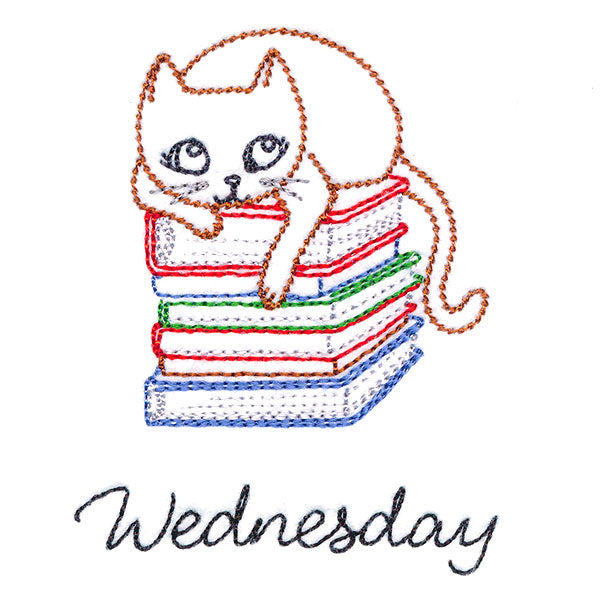 Cottage Kitty on Wednesday (Vintage)