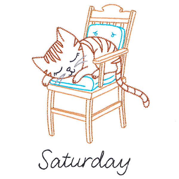 Cottage Kitty on Saturday (Vintage)