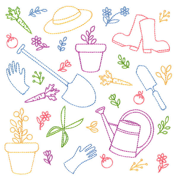 Gardening Fun Square