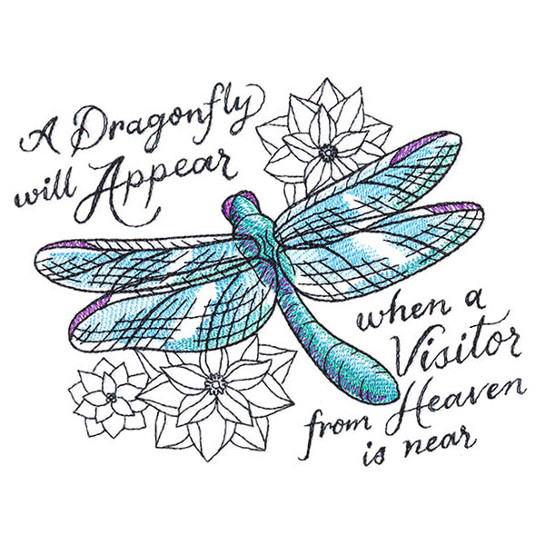 A Visitor From Heaven Dragonfly