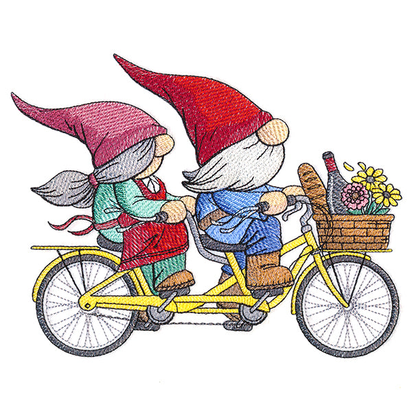 Biking Adventure Gnomes