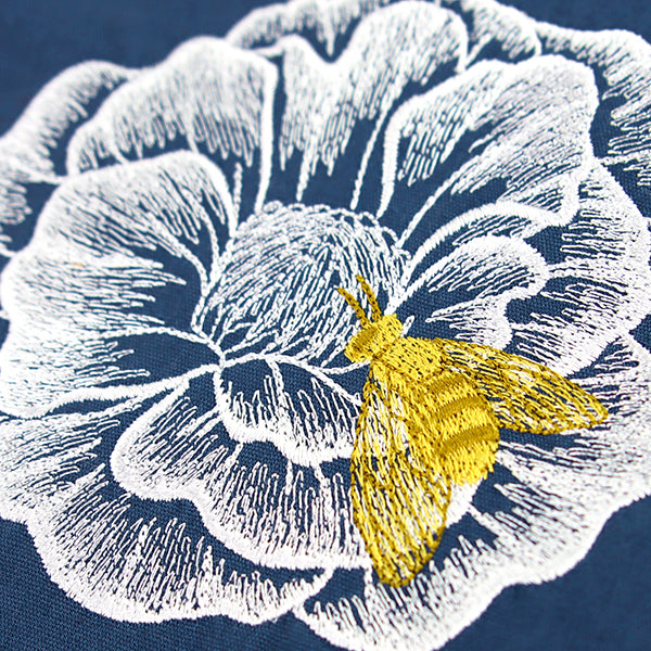 Elegance in Bloom Bee