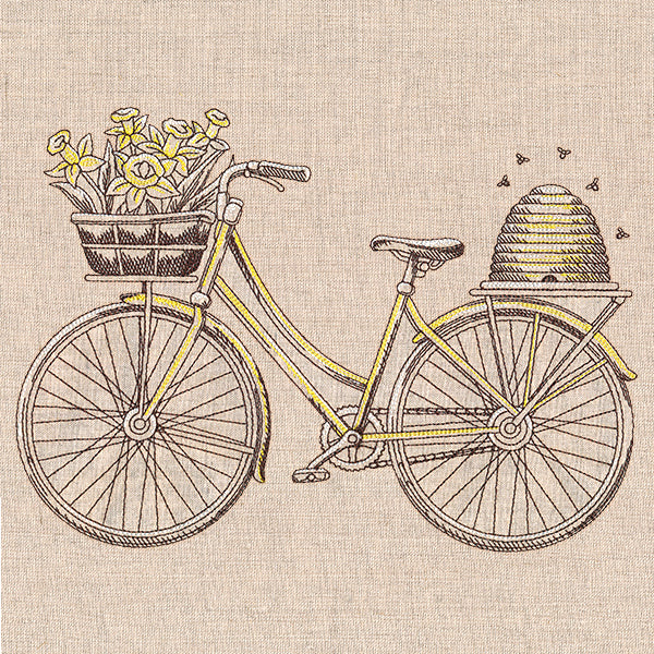 Market Bicycle - Honey & Blooms