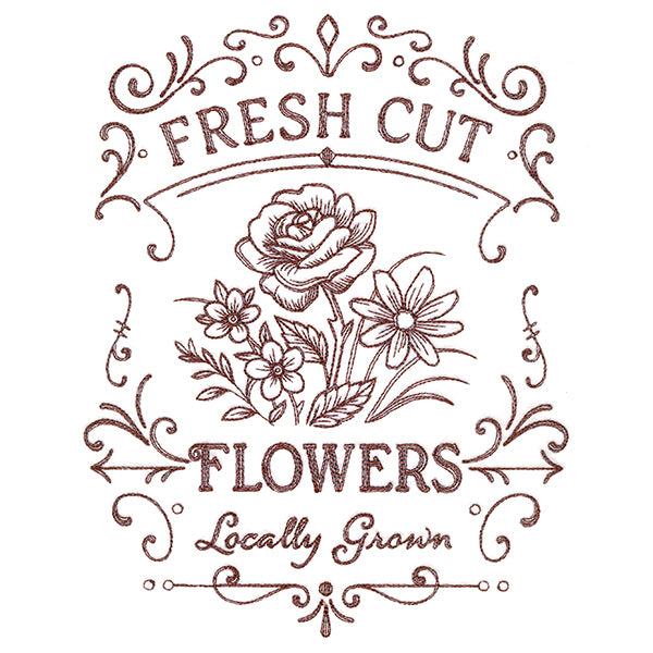Fresh Market - Locally Grown Flowers