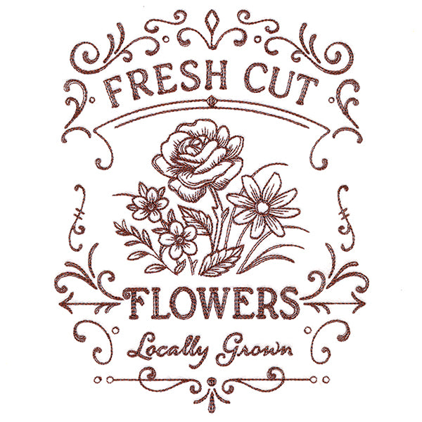 Fresh Market - Locally Grown Flowers