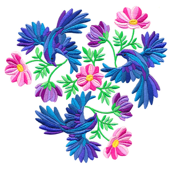 Texture and Spirit Birds