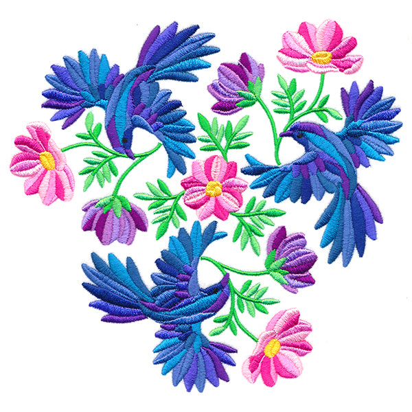 Texture and Spirit Birds