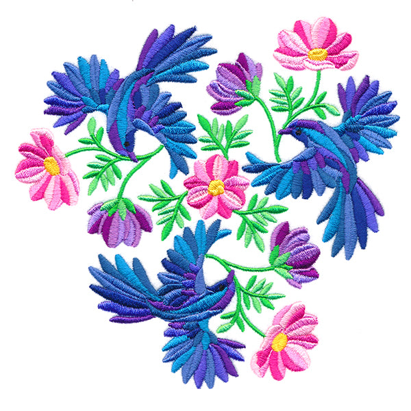 Texture and Spirit Birds