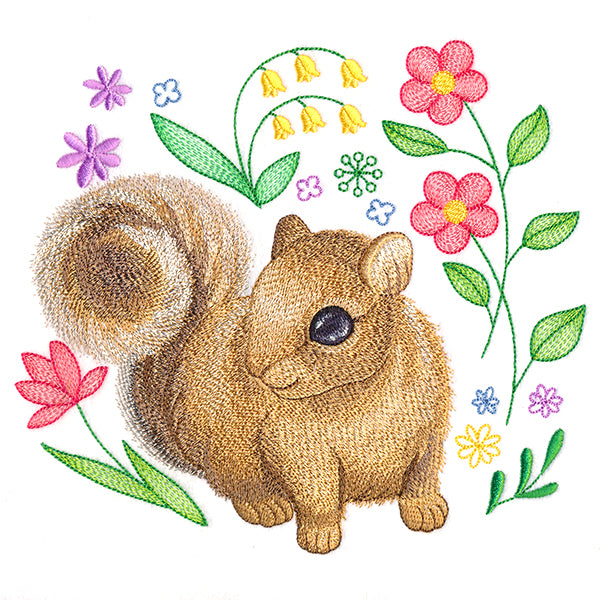 Darling Woodland Squirrel