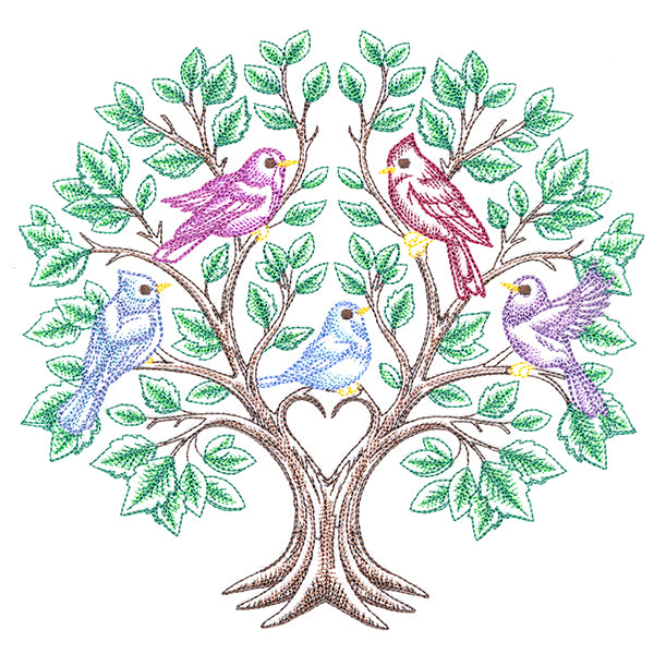Birds of a Feather Family Tree