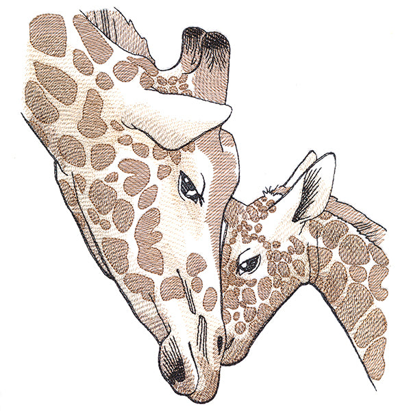 Cherished Moments - Giraffe & Baby