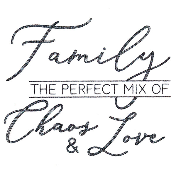 The Perfect Mix of Chaos & Love