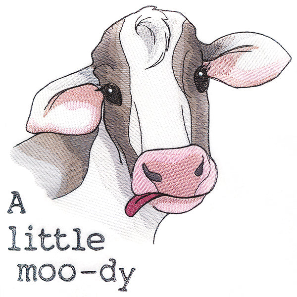 A Little Moo-dy Cow
