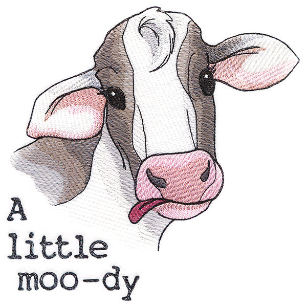 A Little Moo-dy Cow