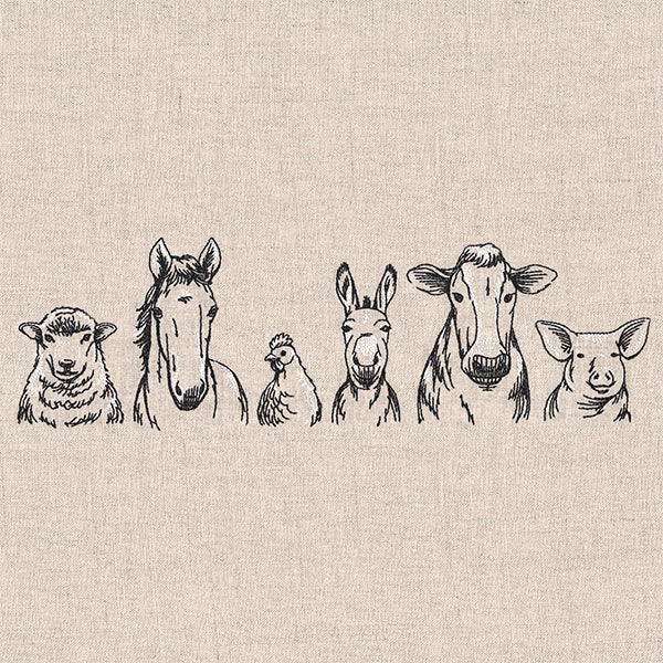 Rustic Edge Farm Friends Border